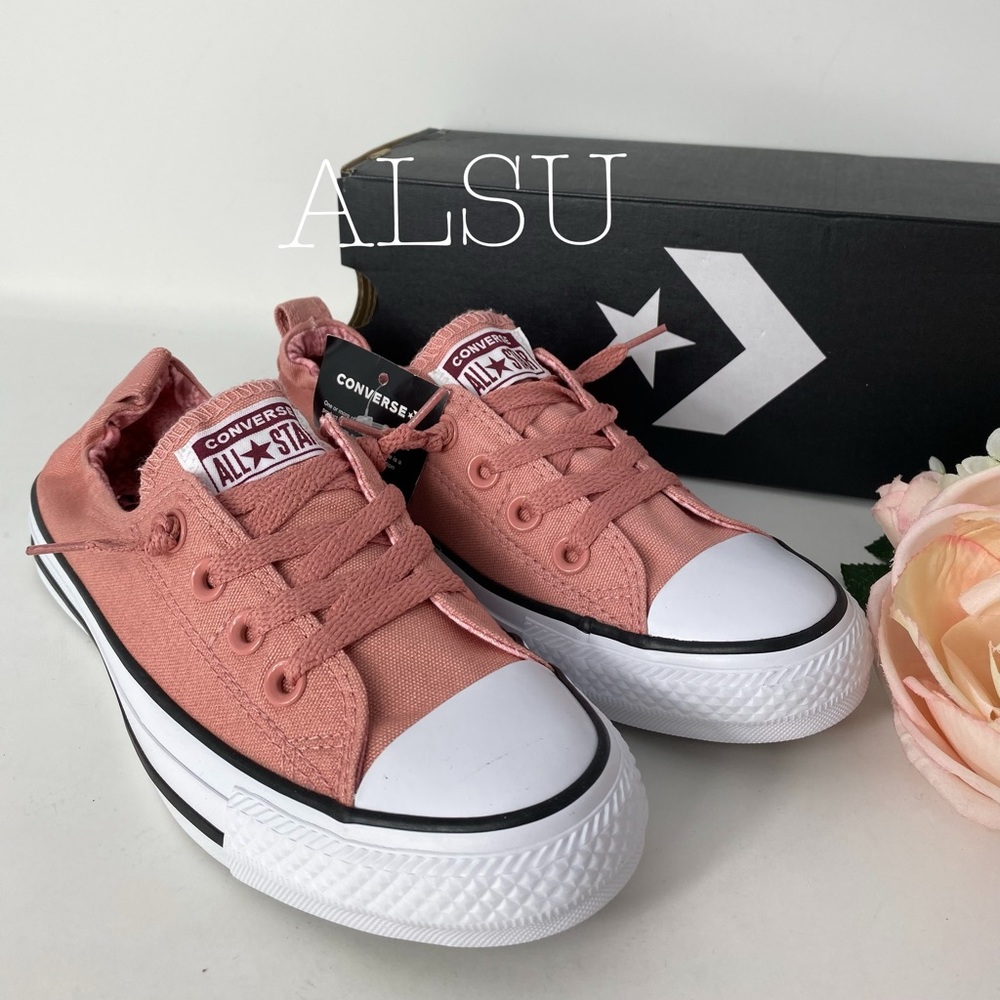 Converse Ctas Shoreline Slip Rust Pink Canvas W - Picture 5 of 8